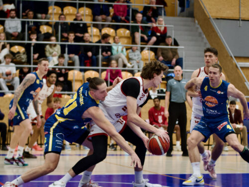 Sluneta odvezla z Hradce výhru 79:65. Domácím utekl zápas ve druhé půli