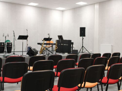 OBRAZEM: Nová zkušebna i učebny. Město otevřelo další část rekonstruované Střeziny