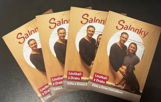 Salonky: Titulní stranu zdobí Edita a Šimon, úspěšní herci Divadla Drak