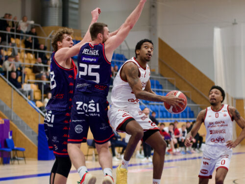 Basketbalisté Hradce byli opět blízko bodům, nakonec ale Brnu podlehli 88:94