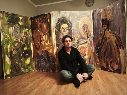 Výrazné obrazy malíře Lercha diváka zavedou do dobrodružného světa autora