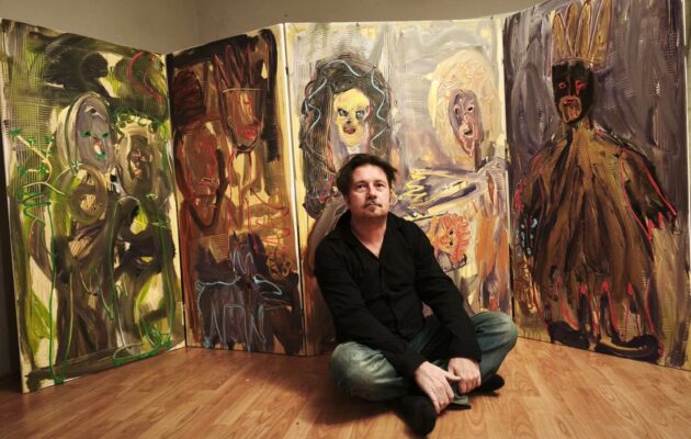 Výrazné obrazy malíře Lercha diváka zavedou do dobrodružného světa autora