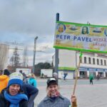 Na náměstí 28. října lidé opět vyjadřovali podporu prezidentovi