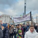 Na náměstí 28. října lidé opět vyjadřovali podporu prezidentovi