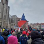 Na podporu prezidenta Pavla se v Hradci sešlo několik tisíc lidí