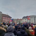 Na podporu prezidenta Pavla se v Hradci sešlo několik tisíc lidí