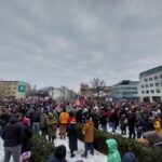 Na podporu prezidenta Pavla se v Hradci sešlo několik tisíc lidí