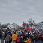 Na podporu prezidenta Pavla se v Hradci sešlo několik tisíc lidí