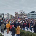 Na podporu prezidenta Pavla se v Hradci sešlo několik tisíc lidí