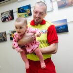 Malý zázrak z léta má pokračování. Zachráněná maminka přišla s dcerou poděkovat