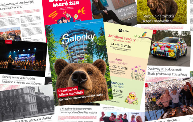 Březnové Salonky představují výběh pro mědvědy u Stezky korunami stromů