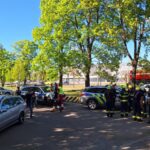 FOTO: Nehoda horské dráhy na pouti u Flošny. Lehké zranění utrpělo osm dětí