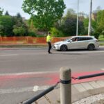 První den uzavírky na malém okruhu. Řidiči vjížděli do zákazu, zasahovali strážníci