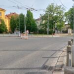 První den uzavírky na malém okruhu. Řidiči vjížděli do zákazu, zasahovali strážníci