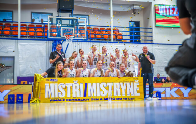 Třetí titul pro Lvice! Juniorky přehrály Žabiny a staly se mistryněmi ČR