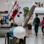 Aupark se proměnil ve svět letadel s návštěvníky s hlavami v oblacích
