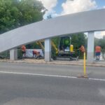 FOTO: První den oprav na Gočárově okruhu i Malšovickém mostu. Jak vypadá doprava?
