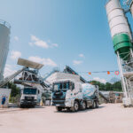 Elektrický autodomíchávač společnosti DS Transport Beton