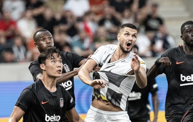 Hradec sahal po senzaci. Besiktas ale v oslabení udeřil a rozhodl o těsné výhře