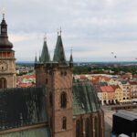 OBRAZEM: Těsně nad Bílou věží. Balóny nabídly jedinečné pohledy na centrum Hradce