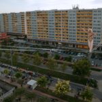 OBRAZEM: Nad Benešovkou se chodilo po lajně, dole hodovali sousedé