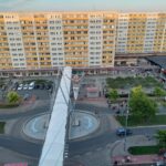OBRAZEM: Nad Benešovkou se chodilo po lajně, dole hodovali sousedé