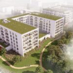 Na Pouchově začala stavba 126 družstevních bytů. Takto bude dům vypadat